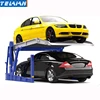 Two Level 2 Post Tilt Parking Lift/ double stack parking system/ hydraulic car park lift