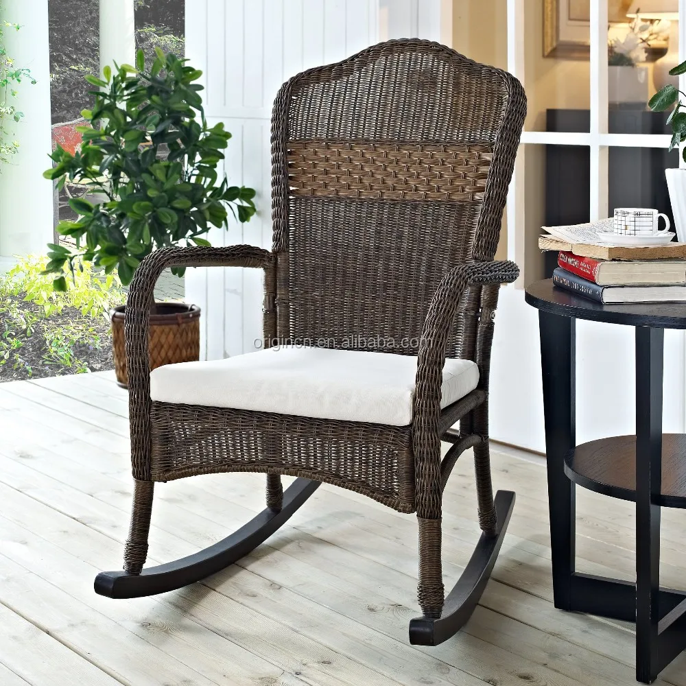 sophisticated porch outdoor relaxing ratan wicker furniture acceptable  antique rocking chair prices  buy antique rocking chair pricesratan