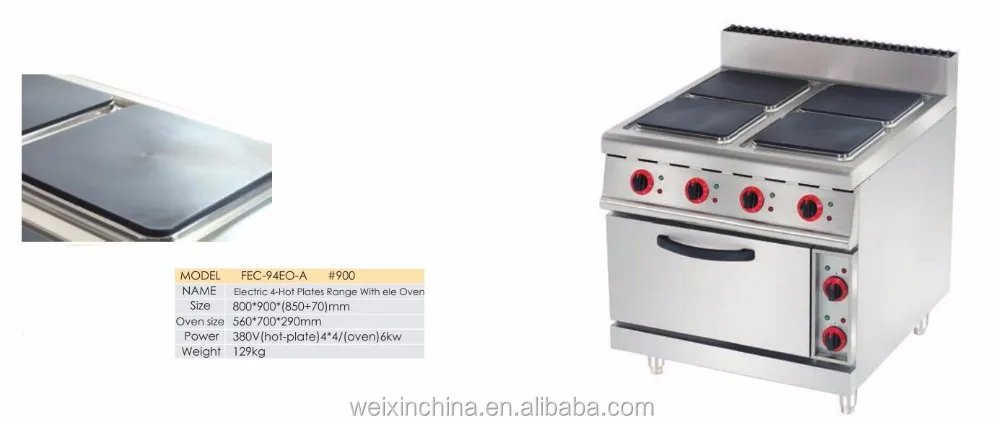 Electric Hot Plate Heating Element with Plate Oven