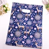 Wholesale durable eco friendly gift shopping soft loop handle plastic bag
