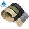 2017 New Style Men's Outdoor Sports Military Tactical Nylon Waistband Canvas Web Belt Dazzling