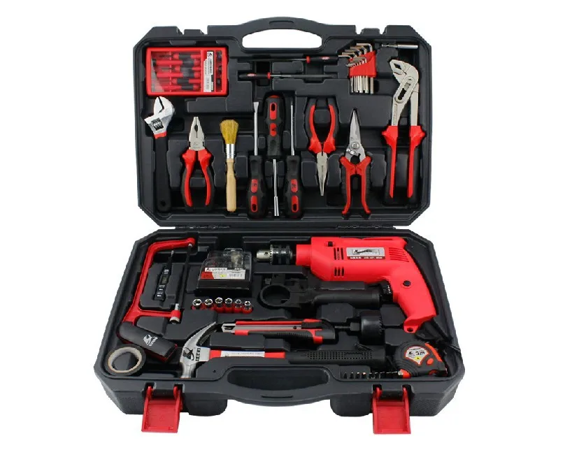 71 PCS Household Tools Set Packs household drill Hardware