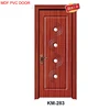 2016 fashion bathroom position glass wooden door