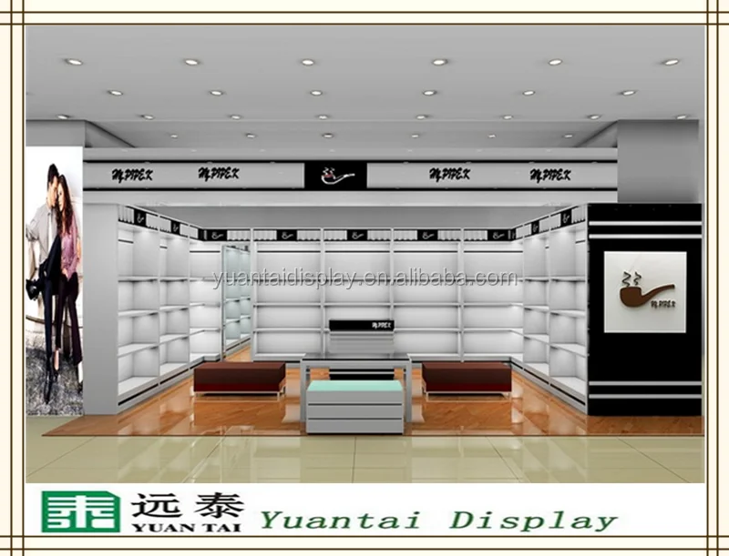 High End Top Quality Display Cabinet Display Tobacco Pipe View