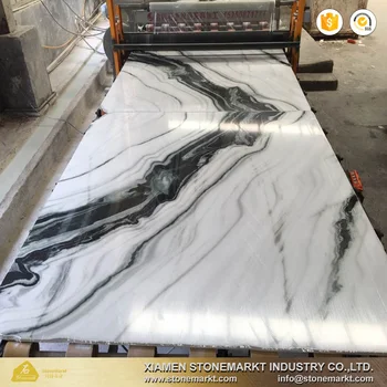 Stonemarkt China Bookmatched Panda White Marble Slab Stonemarkt China Bookmatched Panda White Marble Slab