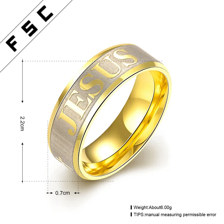 New Gold Wedding Band Letter Finger Ring Models For Men Buy New