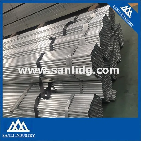 High Quality Ms Pre Galvanized Steel Pipes With Competitive Price