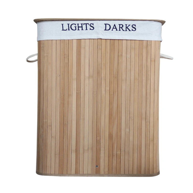 Decorativo Natural De Bambú Cesta De Lavandería Cesta De - Buy Cesta De
