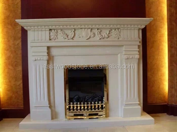 Natural Freestanding Gas Fireplace Mantel China Marble Natural Freestanding Gas Fireplace Mantel China Marble
