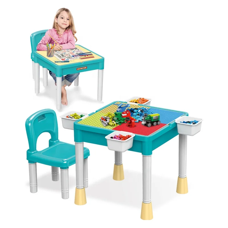 kids building block table