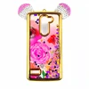 New Item Minnie Mouse Ears Glitter Waterfall Star Quicksand Liquid Silicone Bling Bling Phone Case for LG Ray Zone X180
