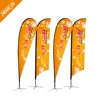 custom indoor feather flag beach flag pole