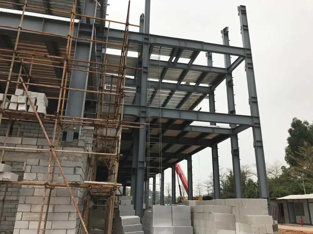 中国钢制造金属钢框架建筑钢家庭结构