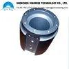 OEM small steel machining spare parts powder coating cnc machining motors motorcycles part aluminum die casting motor parts