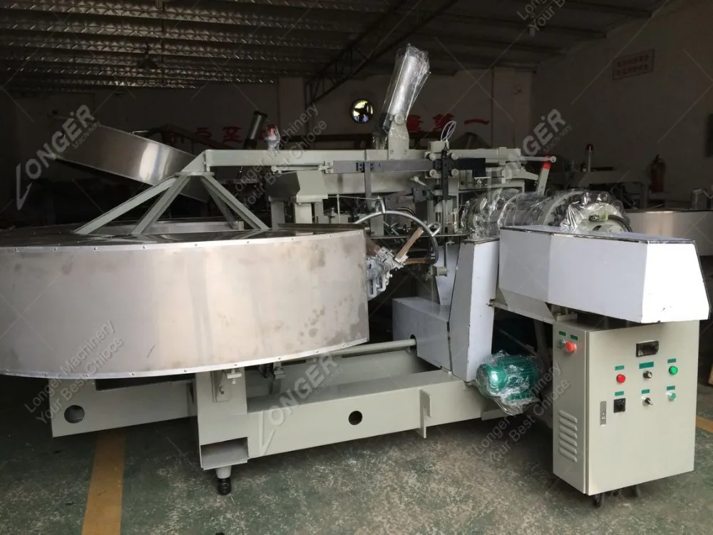 Commercial Price Automatic Rolled Icecream Waffle Cone Biscuit Maker