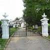 Hand Carved Marble Stone Door Square Column