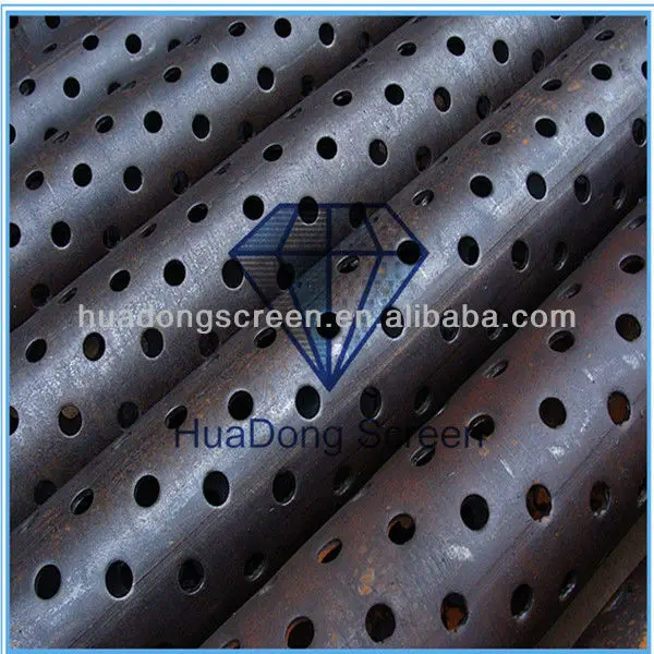 Perforated Pipes For Drainage /pipe Based Casing Screen For Oil Well