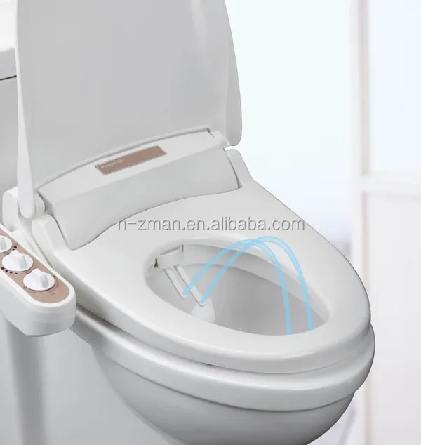 Dual Selfcleaning Nozzle Bidet Toilet Seat,Fresh And Warm Water Bidet