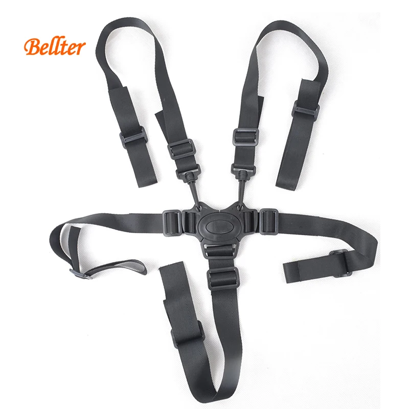 Universal Baby 5 Point Safety Harness Belt For Stroller High Chair ...