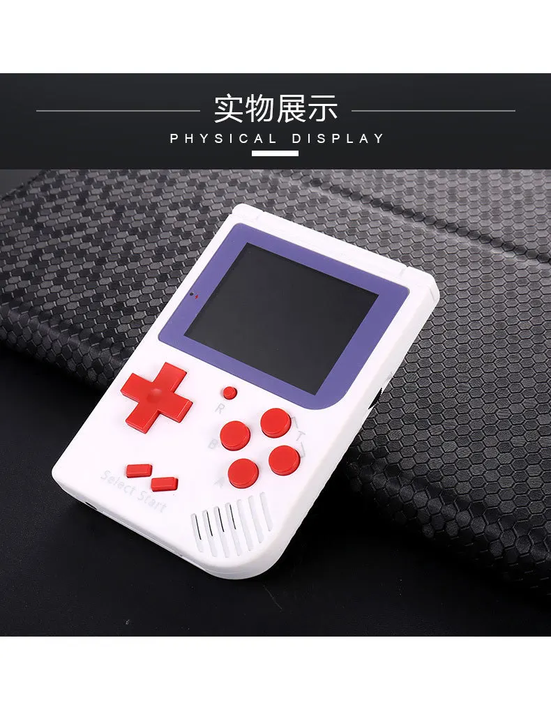 2018 Best Christmas Gift Classic Mini 8 Bit Handheld Retro Game Console Built-in 129 Games