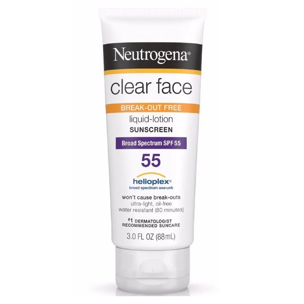 neutrogena spf clear face