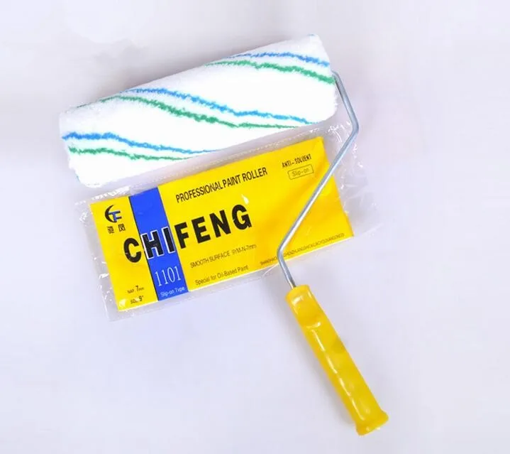 Solvent Resistance 4 Inch Epoxy Silicon Curved Paint Brush Accessories