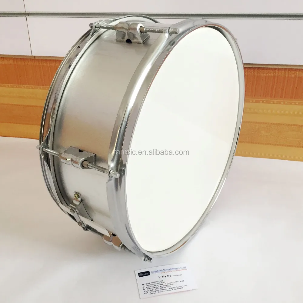 Die Cast Lugs 14x5.5 Silver Marching Snare Drum With Wires Buy Die
