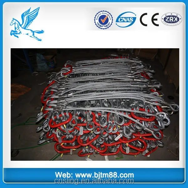 Steel Wire Rope Capacity Chart