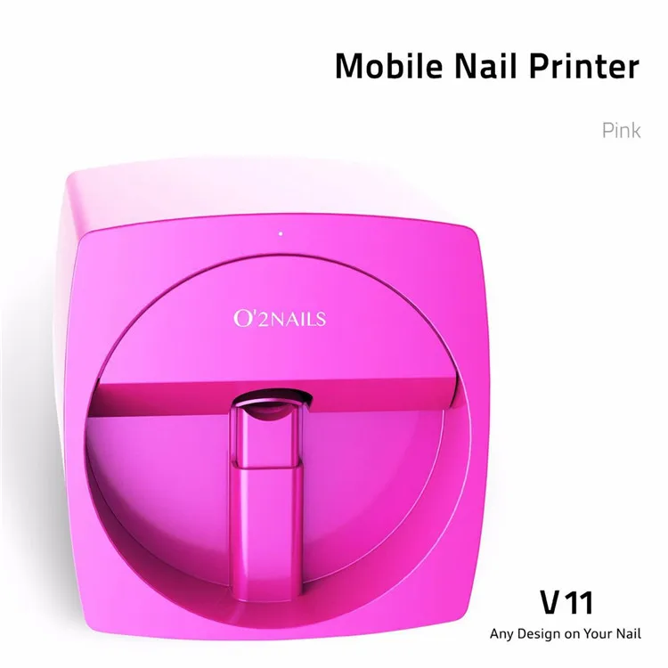 O2NAILS Automatic Nail Painting Easy All-Intelligent 3D Nail Printers wifi nail printer