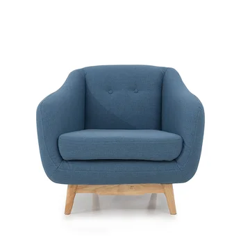 Scandinavian Living Room Furniture One Seater Sofa Product On Alibaba