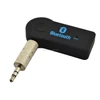 Bluetooth car jack aux with 3.5mm line-in,bluetooth music receiver with microphone RBT30