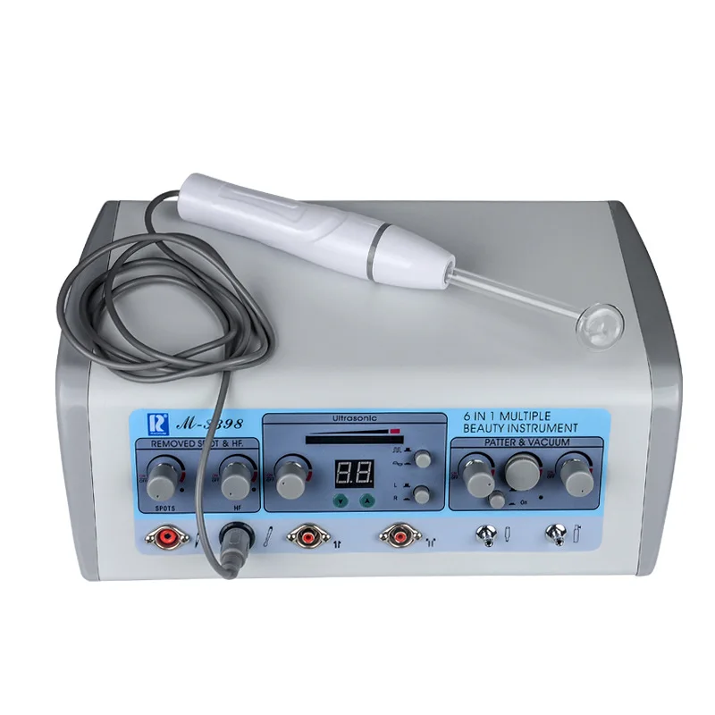 Wholesale Multi-functional Ultrasonic Facial Blackhead Vacuum Machine For Dark Spot Removing And Spray High Frequency Beauty