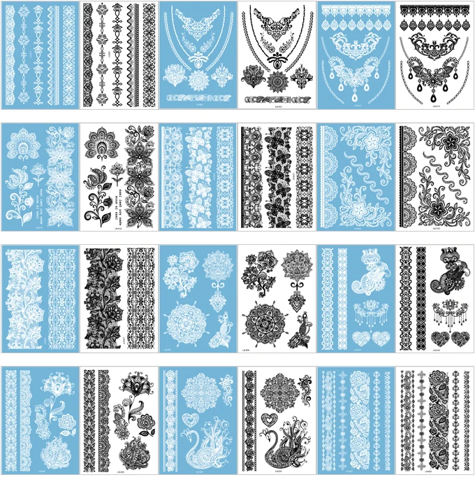 Temporary Tattoo Paper Wholesale | temporary tattoo paper wholesale bride tribe white henna Temporary Tattoo Paper Wholesale | temporary tattoo paper wholesale bride tribe white henna