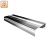 Stainless Steel U Shape Metal Water-proof Aluminum Tile Trim Border Profile for KTV,Hotel,Wall