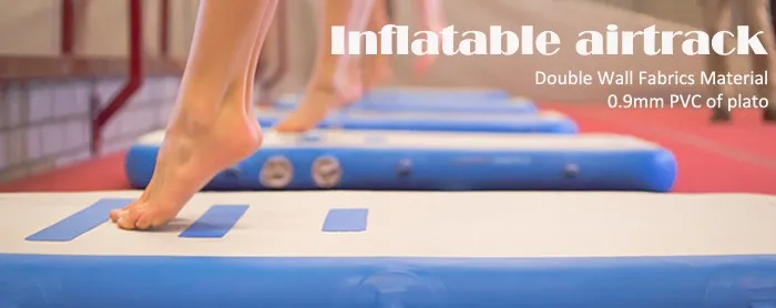 cheap gymnastics yoga mat tumble air track inflatable airtrack