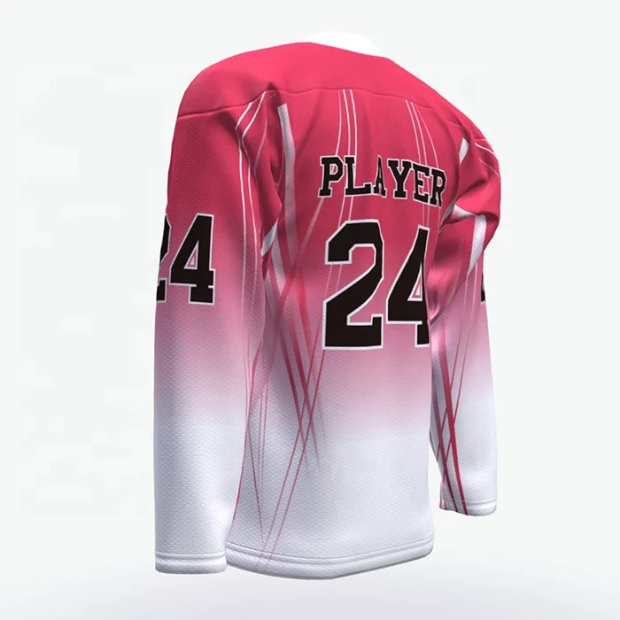 Blank Design College Pink Ice Hockey Jerseys Uniform Buy Pink Ice