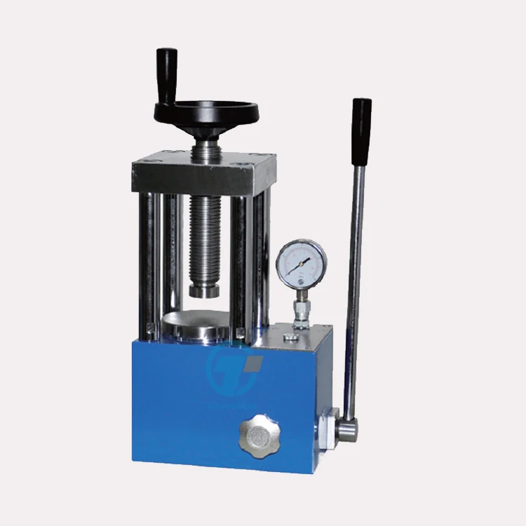 24T Manual Hydraulic Pellet press machine for powder pressing in labs