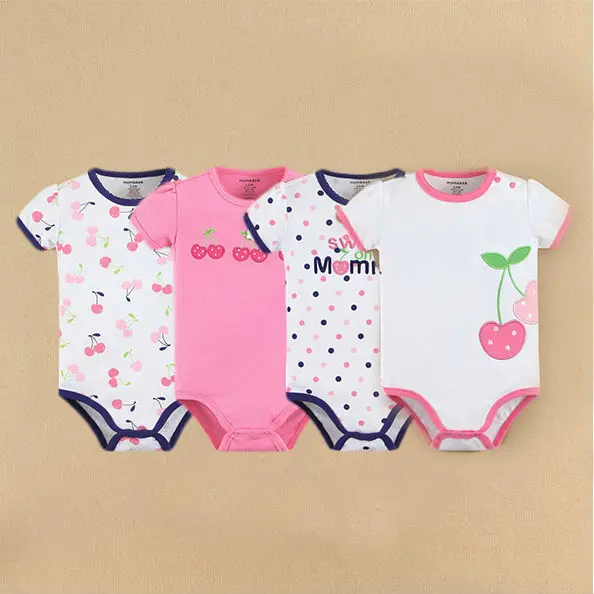 2015 Summer Baby Products Momandbab Wholesale Baby Bodysuit Gift Set