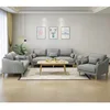 2019 Modern nordic style living room furniture, simple design, color sofa
