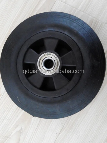 200mmx50mm small rubber tire for garbage can