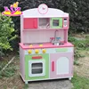 fashion mini wooden toy kitchen, best sale wooden toy kitchen for baby W10C175