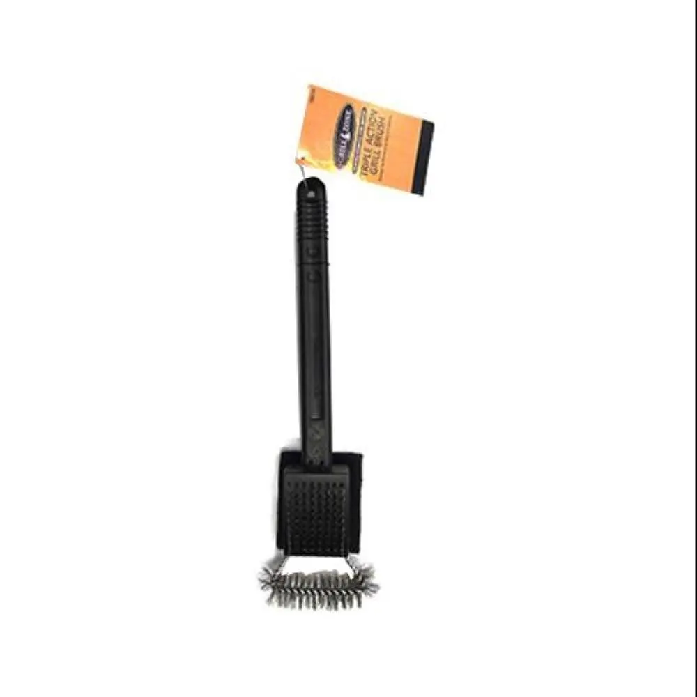 Blue Rhino Global Sourcing 00350TV Triple-Action Grill Brush