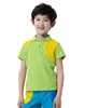 brand factory online shopping school green uniform kids polo shirt custom sample design of kids polo shirt two color OEM garment
