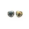 heart metal cord end stopper, metal drawstring cord end,garment decorative cord end