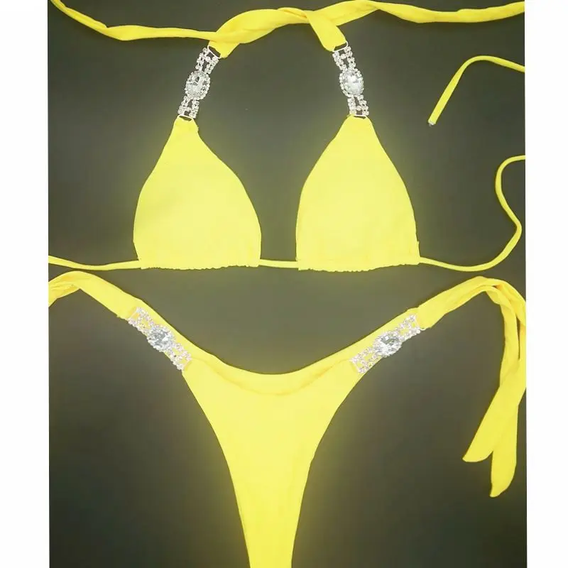 rhinestone swimsuit