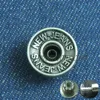 vintage gunmetal men jeans fix button for denim