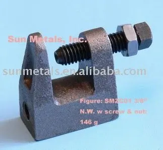 
malleable iron beam clamps 