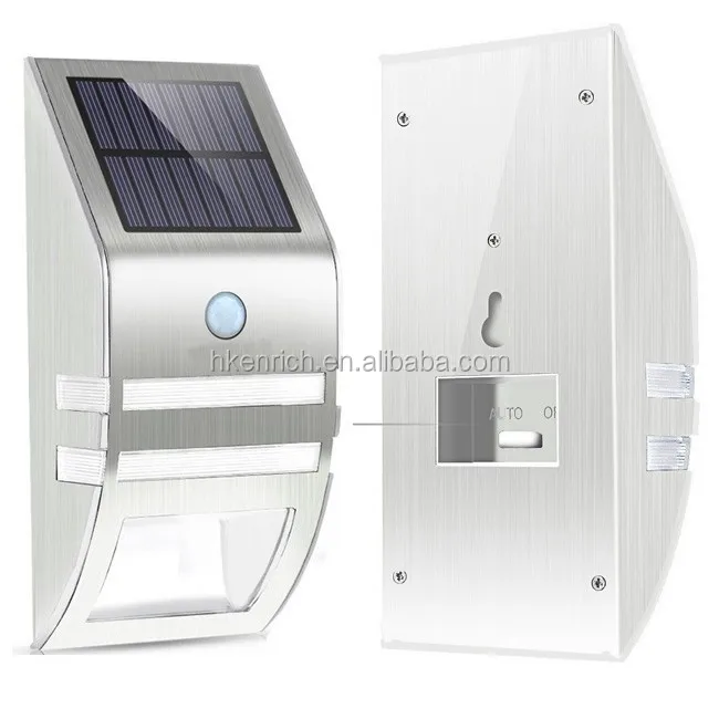 Solar Wall Light with PIR Sensor