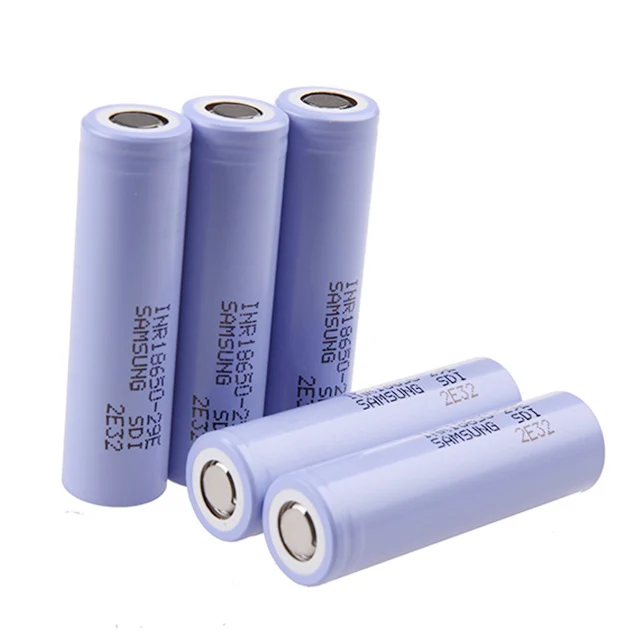 Lithium Ion Inr1865029e Ecig Battery Rechargeable E 18650 3.7v Battery