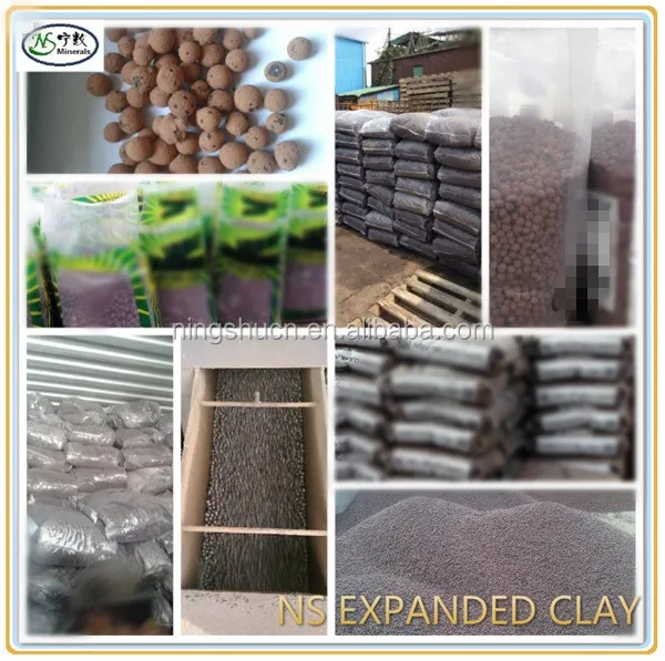Expanded lightweight aggregate Hydroballs for Aquaponics greenhouse
